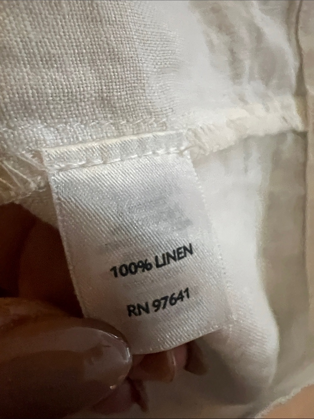 J. Jill White Sleeveless Linen Hooded Tunic, NWOT - Picture 3 of 6